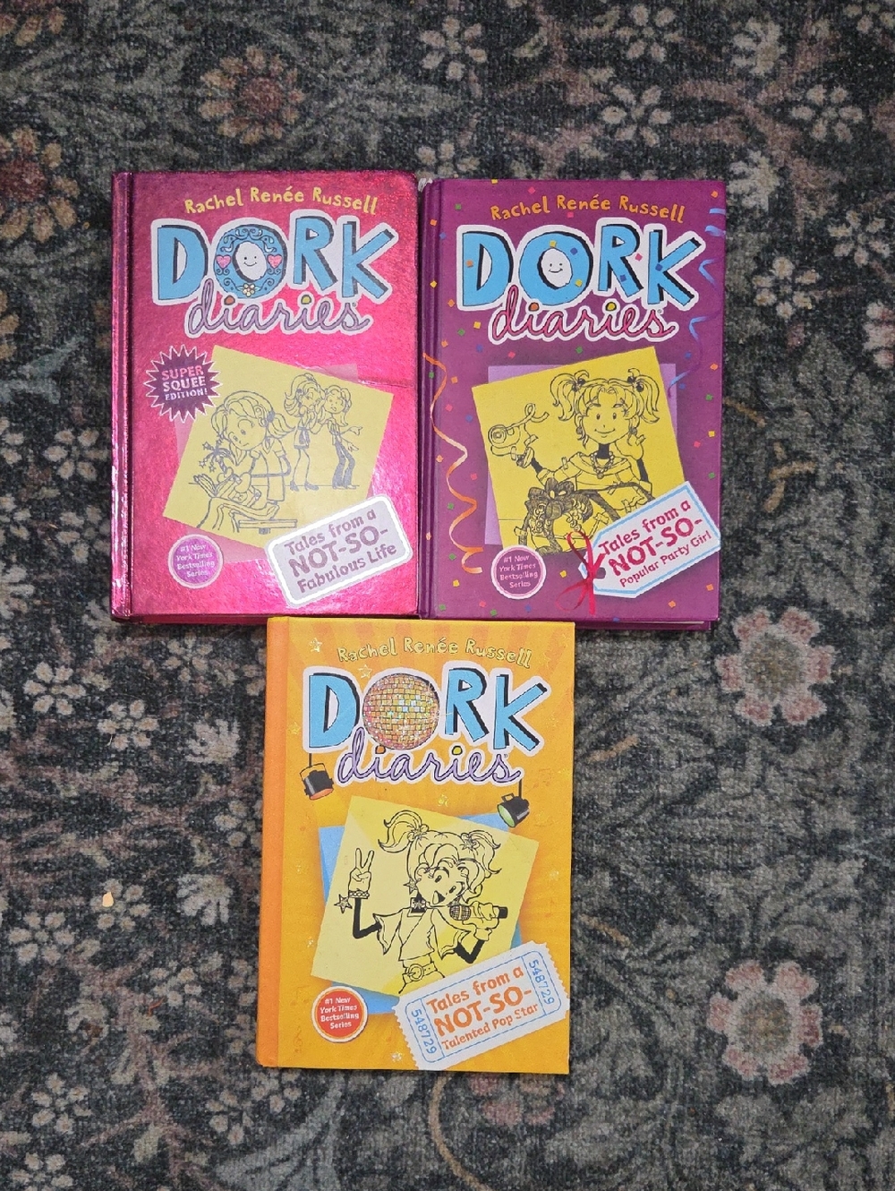 Dork Diaries Hardcover Book Bundle - Books 1-3